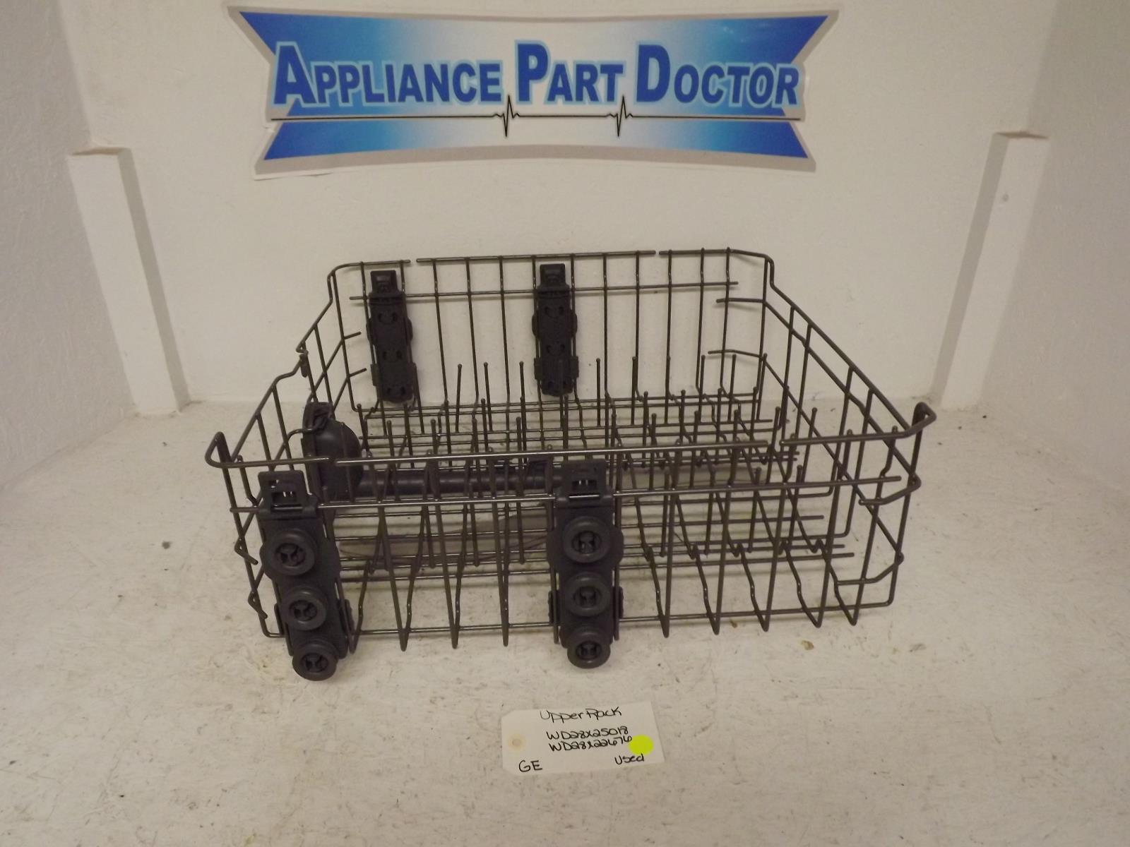 GE Dishwasher WD28X25018 WD28X22676 Upper Rack Used GE Dishwasher WD28X25018 WD28X22676 Upper Rack Used